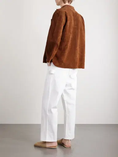 BODE Knolly Brook Straight-Leg Cotton-Twill Trousers - Men | Thumbnail 4