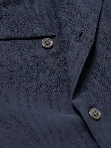 Portuguese Flannel Palm Convertible-Collar Organic Cotton and TENCEL™Lyocell-Blend Shirt - Men | Thumbnail 4 Portuguese Flannel Palm Convertible-Collar Organic Cotton and TENCEL™Lyocell-Blend Shirt - Men | Thumbnail 4
