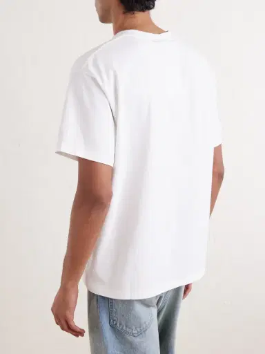 BODE Geneva Bead-Embellished Cotton-Jersey T-Shirt - Men | Thumbnail 4