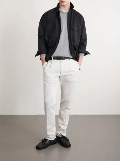 Slowear Cotton and Silk-Blend Sweater - Men | Thumbnail 2 Slowear Cotton and Silk-Blend Sweater - Men | Thumbnail 2