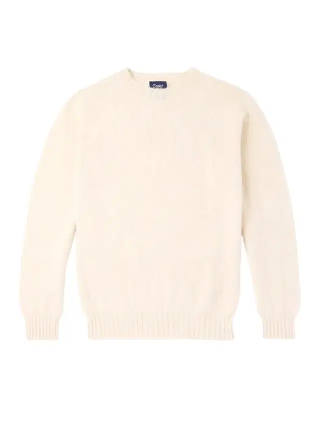 Brushed Shetland Wool Sweater - Men