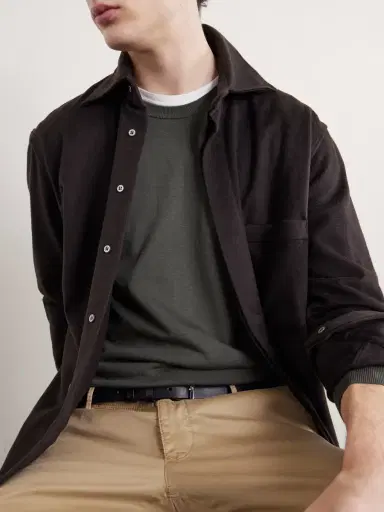 Slowear Cotton and Silk-Blend Sweater - Men | Thumbnail 5