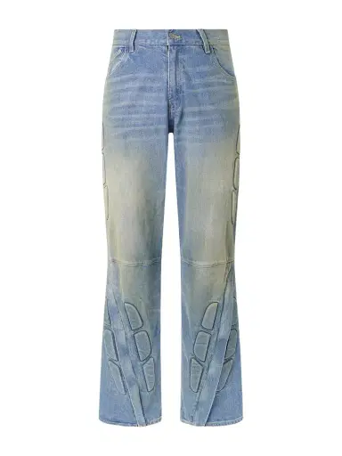 Satoshi Nakamoto Enduro Straight-Leg Padded Jeans - Men | Thumbnail 1