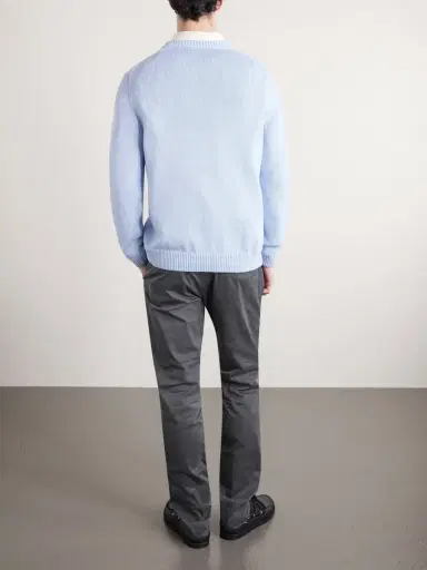Slowear Slim-Fit Cotton Sweater - Men | Thumbnail 4