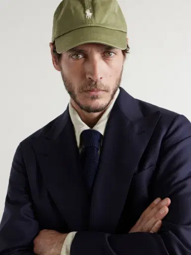 Polo Ralph Lauren Logo-Embroidered Cotton-Twill Baseball Cap - Men | Thumbnail 2 Polo Ralph Lauren Logo-Embroidered Cotton-Twill Baseball Cap - Men | Thumbnail 2