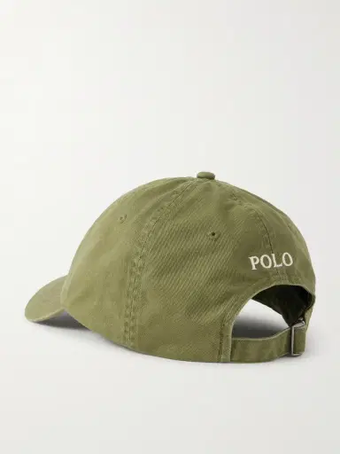 Polo Ralph Lauren Logo-Embroidered Cotton-Twill Baseball Cap - Men | Thumbnail 4 Polo Ralph Lauren Logo-Embroidered Cotton-Twill Baseball Cap - Men | Thumbnail 4