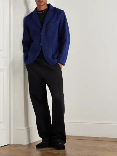 Blue Blue Japan Sashiko Cotton-Piqué Suit Jacket - Men | Thumbnail 2