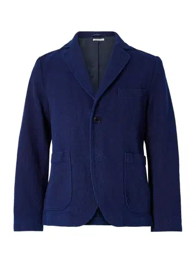 Blue Blue Japan Sashiko Cotton-Piqué Suit Jacket - Men | Thumbnail 1