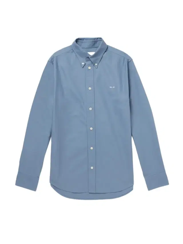 Colby 5910 Button-Down Collar Logo-Embroidered Organic Cotton Shirt - Men