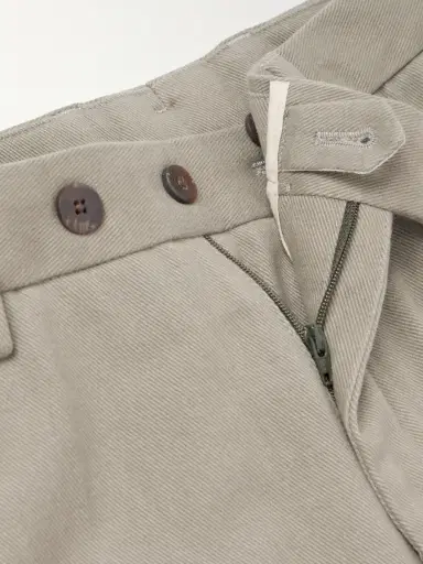 Thom Sweeney Straight-Leg Cotton-Twill Trousers - Men | Thumbnail 6