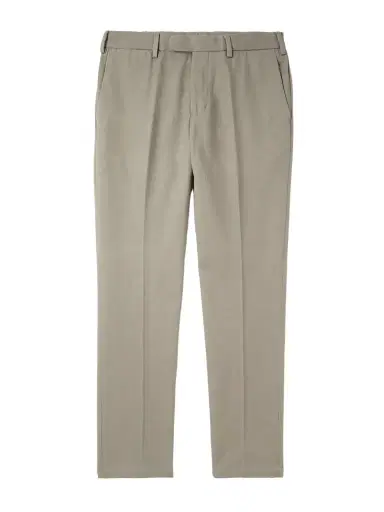 Thom Sweeney Straight-Leg Cotton-Twill Trousers - Men | Thumbnail 1