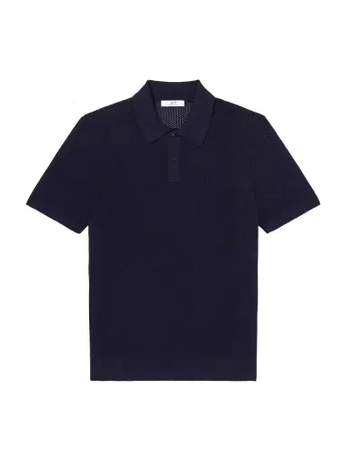 MR P. Honeycomb-Knit Organic Cotton Polo Shirt - Men | Thumbnail 1 MR P. Honeycomb-Knit Organic Cotton Polo Shirt - Men | Thumbnail 1
