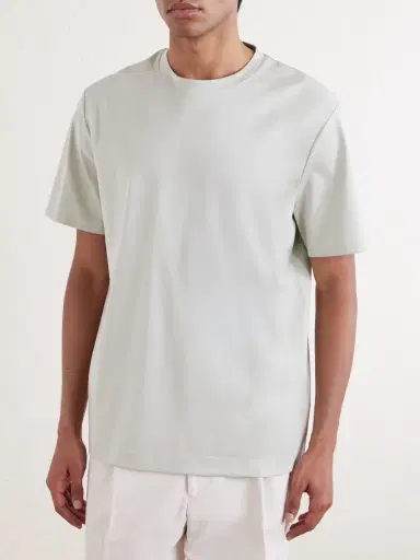MR P. Organic Cotton-Jersey T-Shirt - Men | Thumbnail 3