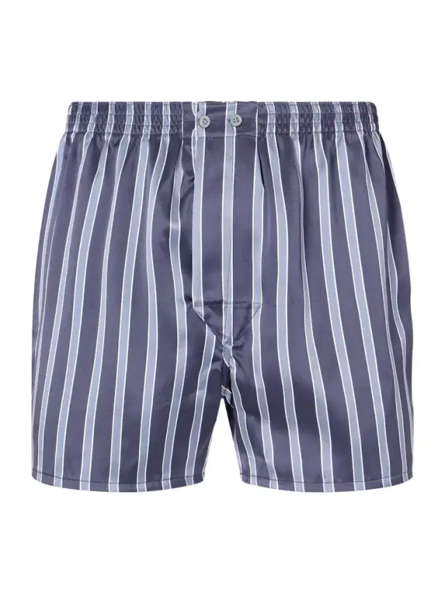 Brindisi 123 Striped Silk-Satin Boxer Shorts - Men