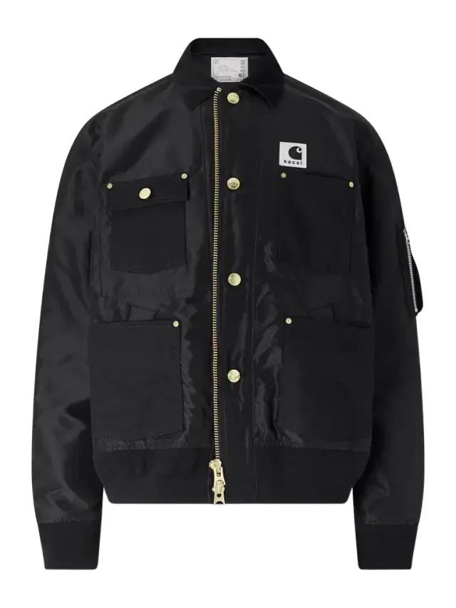 Sacai Carhart WIP Padded Shell and Cotton-Twill Bomber Jacket - Men