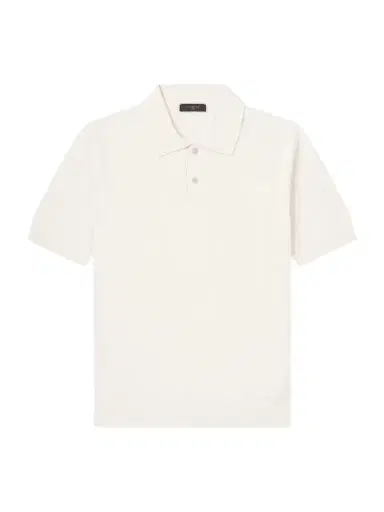 Slowear Slim-Fit Cotton-Blend Terry Polo Shirt - Men | Thumbnail 1