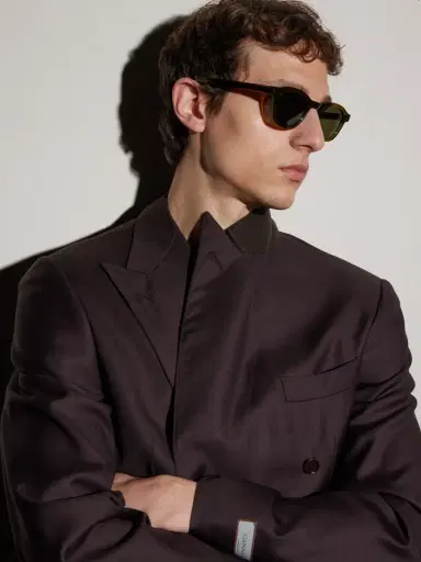 Saint Laurent Round-Frame Acetate Sunglasses - Men | Thumbnail 5 Saint Laurent Round-Frame Acetate Sunglasses - Men | Thumbnail 5