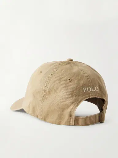 Polo Ralph Lauren Logo-Embroidered Cotton-Twill Baseball Cap - Men | Thumbnail 4 Polo Ralph Lauren Logo-Embroidered Cotton-Twill Baseball Cap - Men | Thumbnail 4