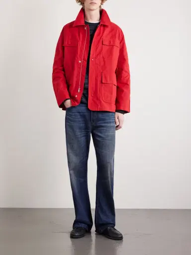 BODE Hunting Waxed-Cotton Jacket - Men | Thumbnail 2