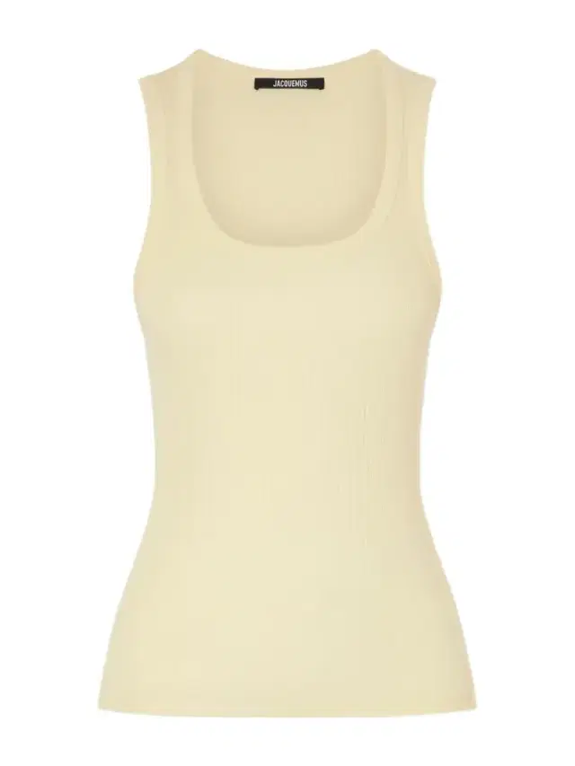 Ribbed Cotton-jersey Tank