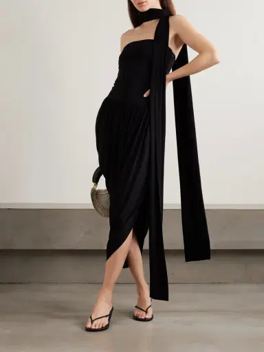 ESSE Studios Solina Strapless Satin Maxi Dress | Thumbnail 5 ESSE Studios Solina Strapless Satin Maxi Dress | Thumbnail 5