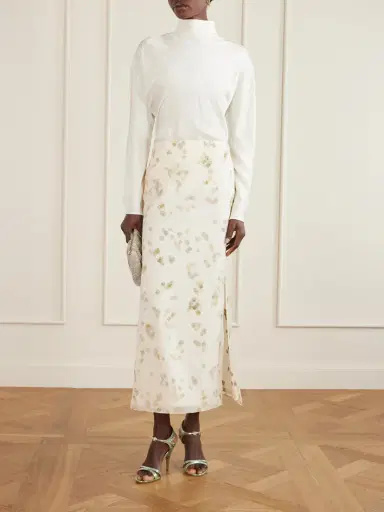 Altuzarra Linnie Printed Cotton-blend Organza Maxi Skirt | Thumbnail 2 Altuzarra Linnie Printed Cotton-blend Organza Maxi Skirt | Thumbnail 2