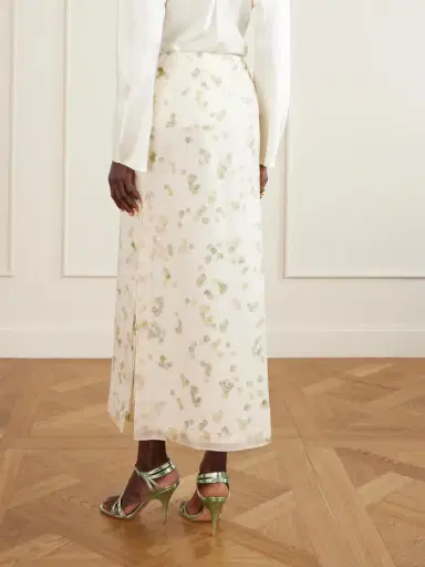Altuzarra Linnie Printed Cotton-blend Organza Maxi Skirt | Thumbnail 3 Altuzarra Linnie Printed Cotton-blend Organza Maxi Skirt | Thumbnail 3