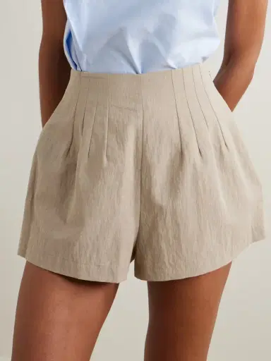 Staud Magpie Dupioni Shorts | Thumbnail 3 Staud Magpie Dupioni Shorts | Thumbnail 3