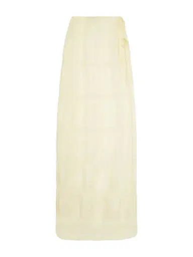 Kiki de Montparnasse Smocked Silk-blend Maxi Skirt | Thumbnail 1 Kiki de Montparnasse Smocked Silk-blend Maxi Skirt | Thumbnail 1