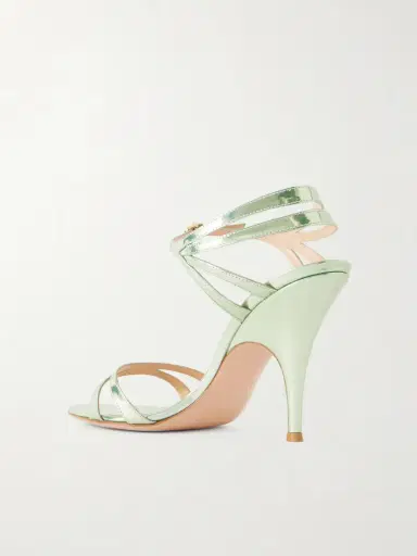 Gianvito Rossi 95 Mirrored-leather Sandals | Thumbnail 3