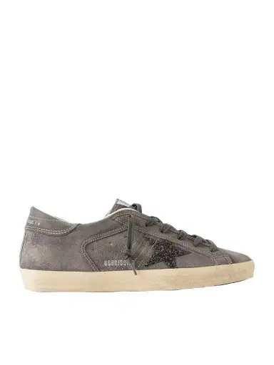 Golden Goose Super Star Appliquéd Suede Sneakers | Thumbnail 1
