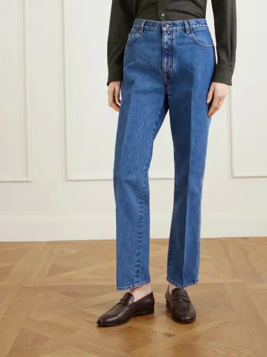 Loro Piana Brooke High-rise Straight-leg Jeans | Thumbnail 3