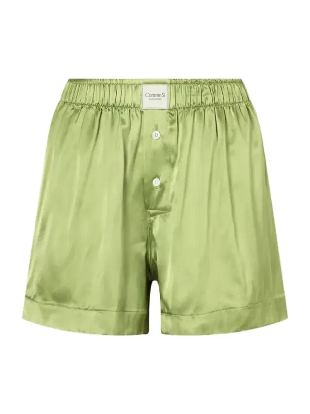 Silk-charmeuse Shorts