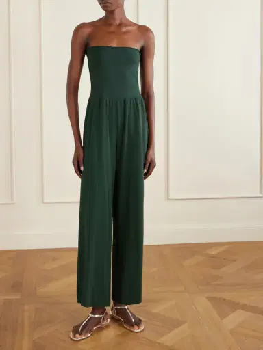 Eres Les Essentiels Dao Convertible Stretch-jersey Jumpsuit | Thumbnail 2 Eres Les Essentiels Dao Convertible Stretch-jersey Jumpsuit | Thumbnail 2