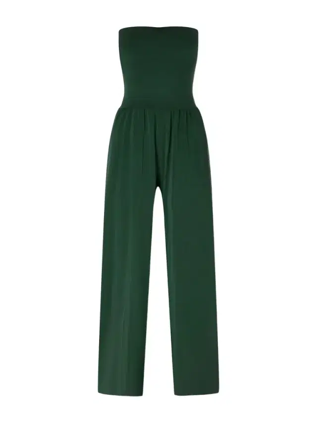Les Essentiels Dao Convertible Stretch-jersey Jumpsuit