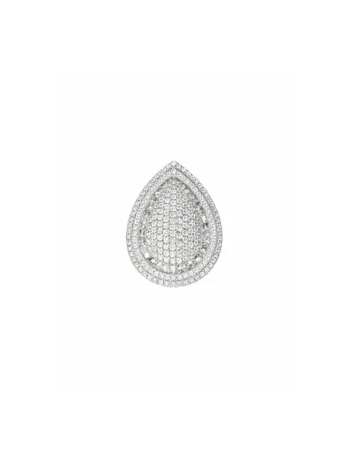 Wish Fine Jewelry 2.23ct Diamond 18K Gold Pear Bezel Pendant | Thumbnail 1 Wish Fine Jewelry 2.23ct Diamond 18K Gold Pear Bezel Pendant | Thumbnail 1