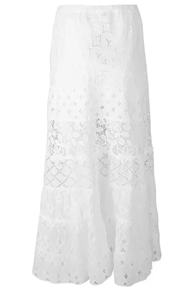 TEMPTATION POSITANO Artemisia Skirt - Bianco | Thumbnail 5