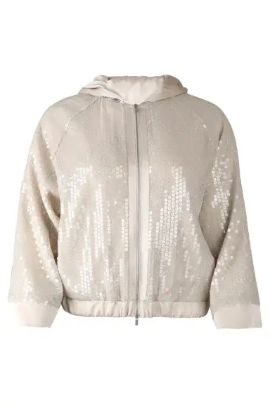 PESERICO Embroidered Zip Up Jacket | Thumbnail 1