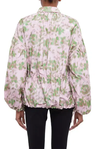 Giambattista Valli Floral Drawstring Coat | Thumbnail 3