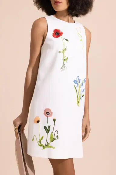Stella McCartney Floral Mini Shift Dress | Thumbnail 2