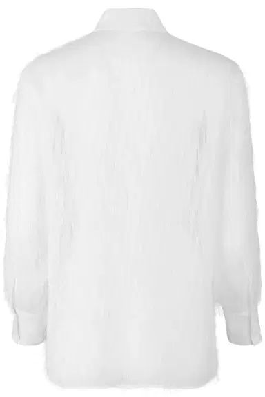 PESERICO Fringe Collared Blouse | Thumbnail 6 PESERICO Fringe Collared Blouse | Thumbnail 6