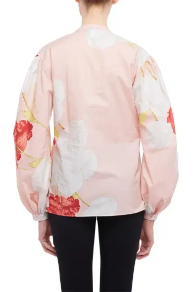 Giambattista Valli Long Sleeve Blossoms Blouse | Thumbnail 3