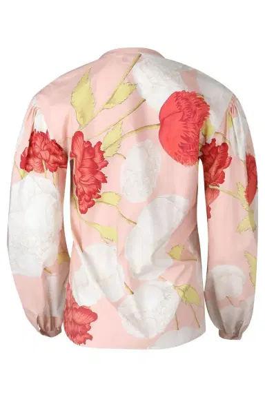 Giambattista Valli Long Sleeve Blossoms Blouse | Thumbnail 4