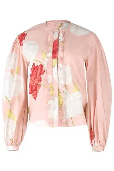 Giambattista Valli Long Sleeve Blossoms Blouse | Thumbnail 1