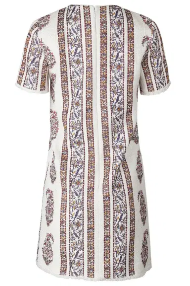Giambattista Valli Short Sleeve Paisley Mini Dress | Thumbnail 4