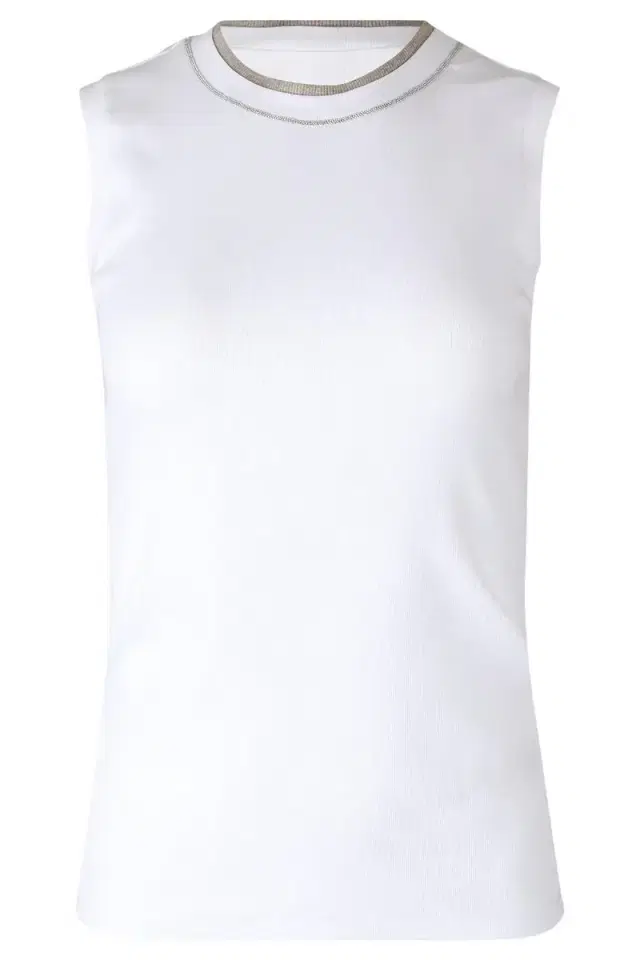 Sleeveless Lurex Tank Top