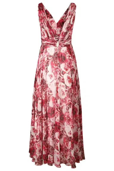 Giambattista Valli Sleeveless Pansies Dress | Thumbnail 5