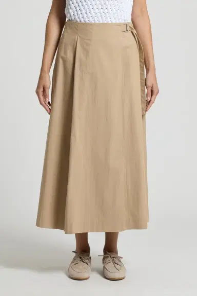PESERICO Wrap Around Midi Skirt | Thumbnail 2