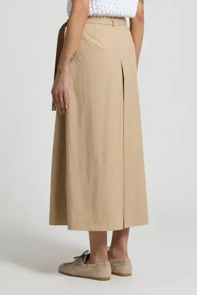 PESERICO Wrap Around Midi Skirt | Thumbnail 4