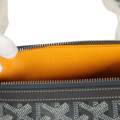 goyard Goyard Goyardine Canvas Bonbonnière Bag Grey Chevroches Calfskin Palladium Hardware | Thumbnail 9 goyard Goyard Goyardine Canvas Bonbonnière Bag Grey Chevroches Calfskin Palladium Hardware | Thumbnail 9
